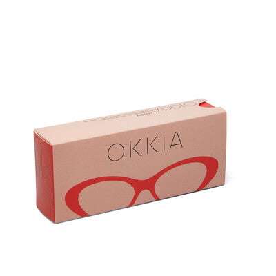 OKKIA - Reading Lina Small Cat Eye/ OK039RD RED OKKIA - Reading Lina Small Cat Eye/ OK039RD RED