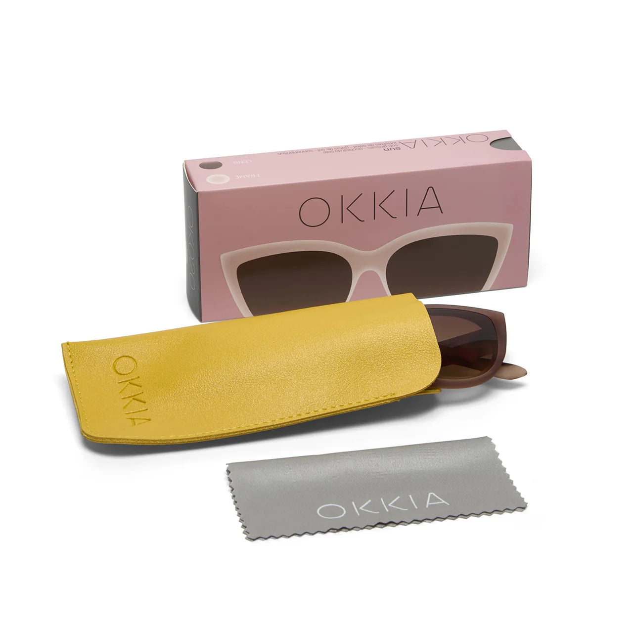 OKKIA - Silvia OK020 - Brown/Pink Havana OKKIA - Silvia OK020 - Brown/Pink Havana