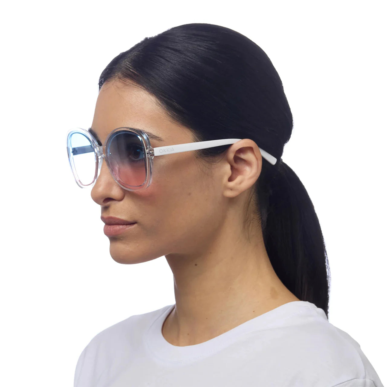 OKKIA - Anna OK019 - Clear/Blue/Pink OKKIA - Anna OK019 - Clear/Blue/Pink