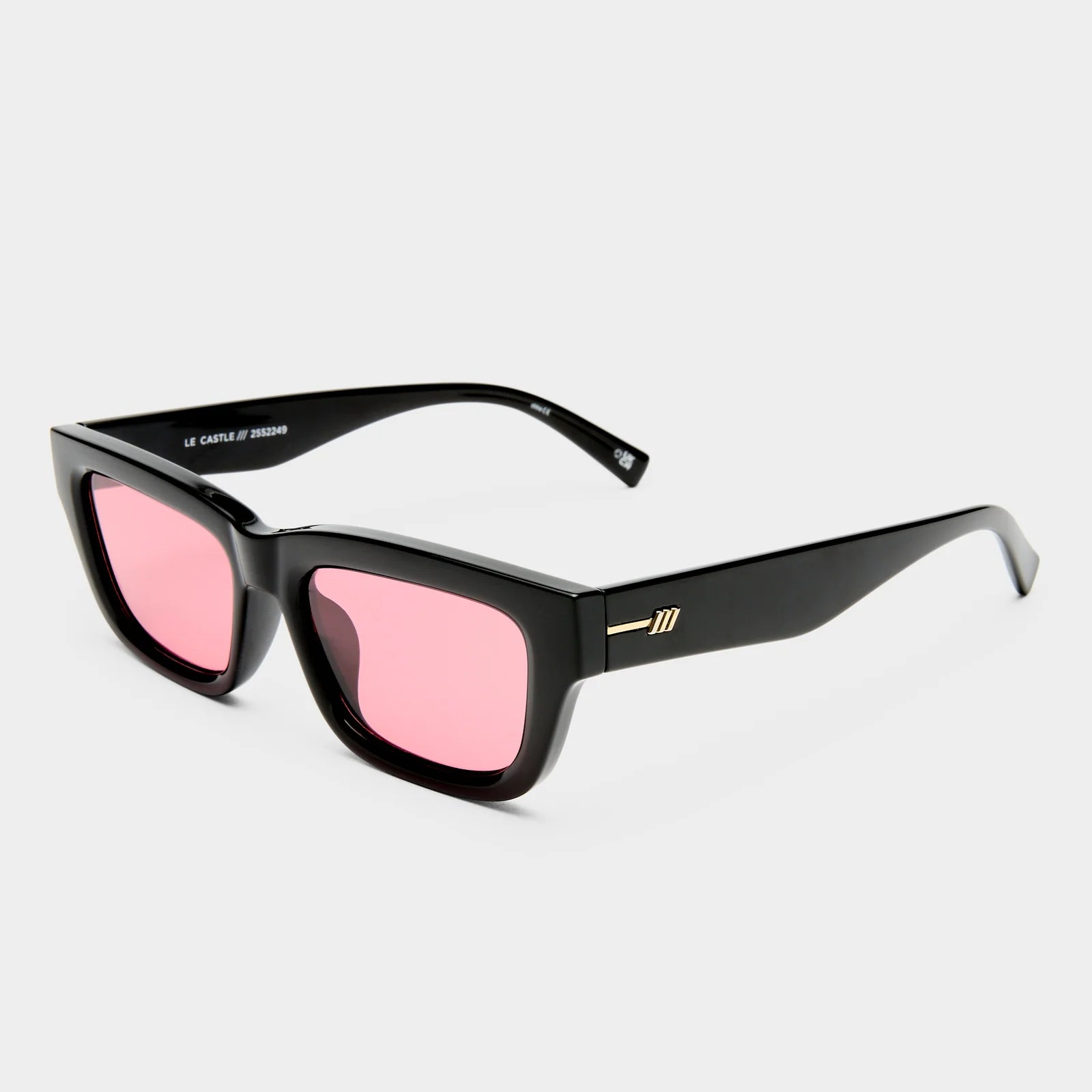 Le Specs LE CASTLE LSP2552249 - Black/Crimson Tint Le Specs LE CASTLE LSP2552249 - Black/Crimson Tint