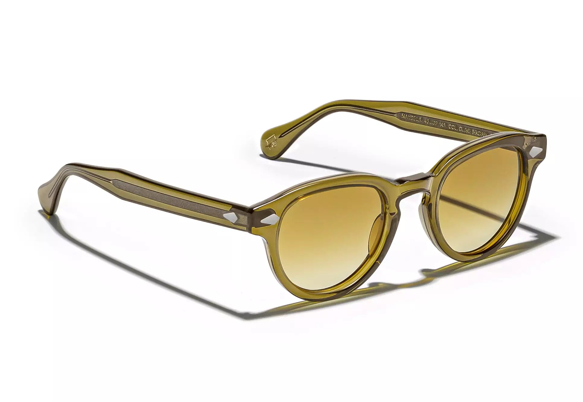 Moscot 1509-TKOLIVE BROWN CHESTNUT FADE Size 44 Moscot 1509-TKOLIVE BROWN CHESTNUT FADE Size 44