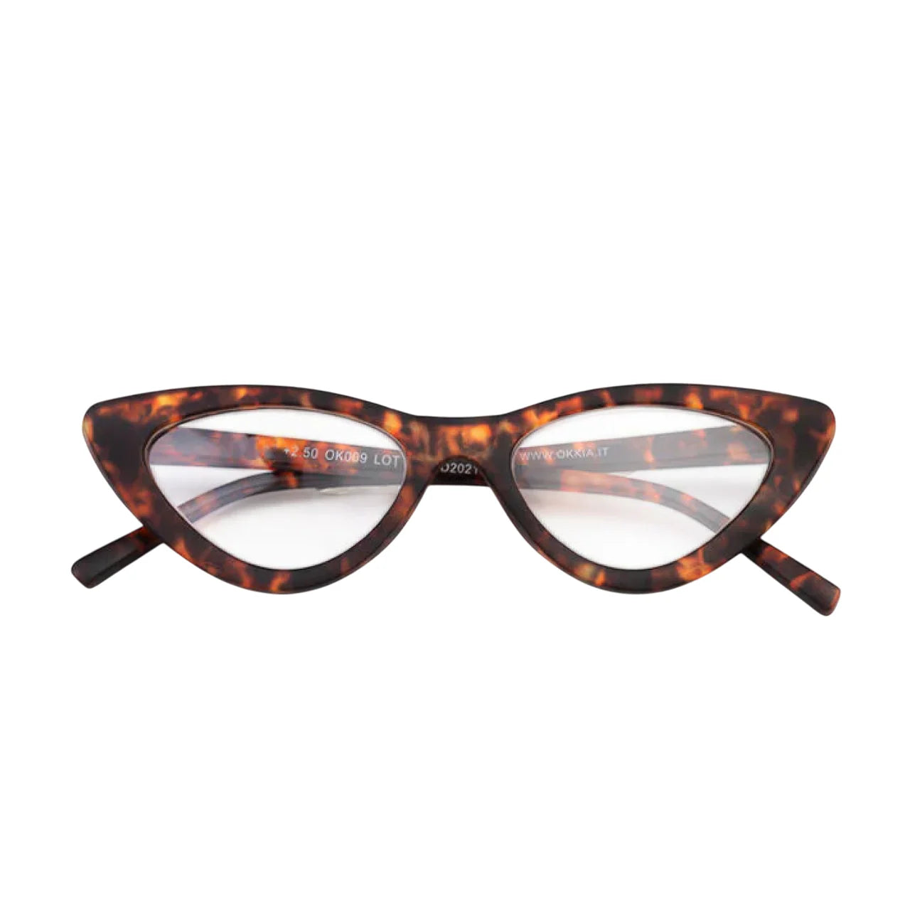 OKKIA - Reading Adriana Small Cat Eye/ OK009CH Brown OKKIA - Reading Adriana Small Cat Eye/ OK009CH Brown