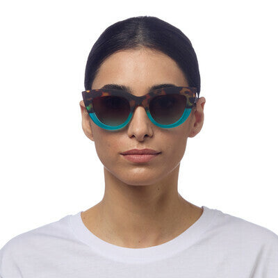 OKKIA - Claudia Big Cat Eye OK013 - Brown/Blue OKKIA - Claudia Big Cat Eye OK013 - Brown/Blue
