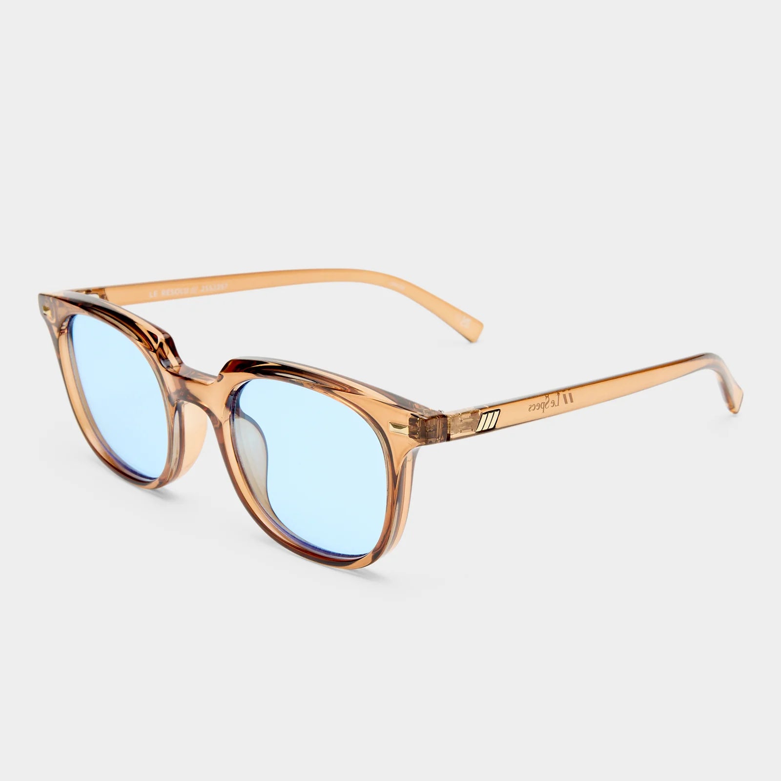 Le Specs Le Resolu LSP2552257 - Barley/ Sky Blue Tint Le Specs Le Resolu LSP2552257 - Barley/ Sky Blue Tint