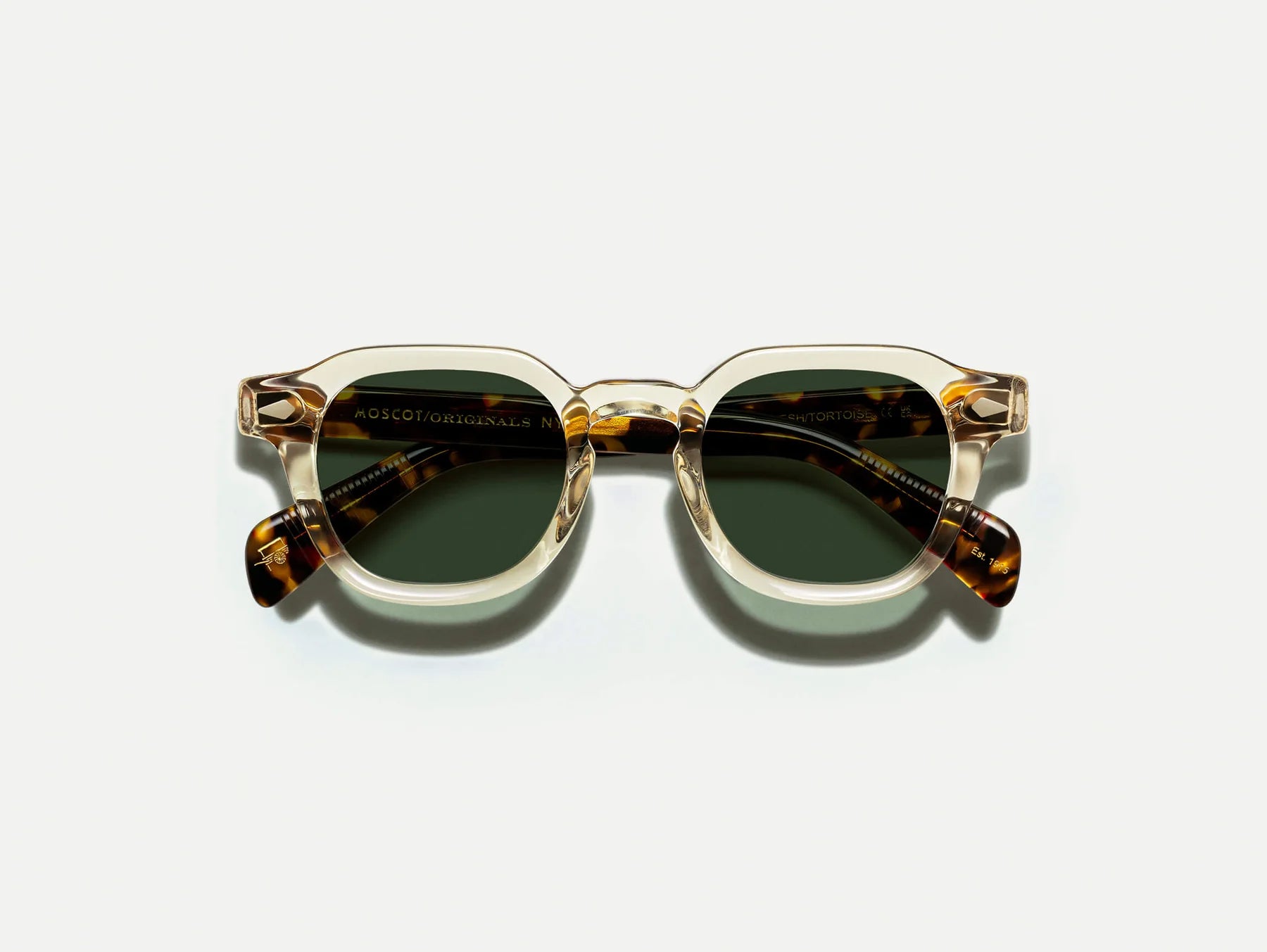 Moscot DOLT SUN 0601-54FLESH/TORTOISE CR-39 PL G15 LN 4623 Moscot DOLT SUN 0601-54FLESH/TORTOISE CR-39 PL G15 LN 4623