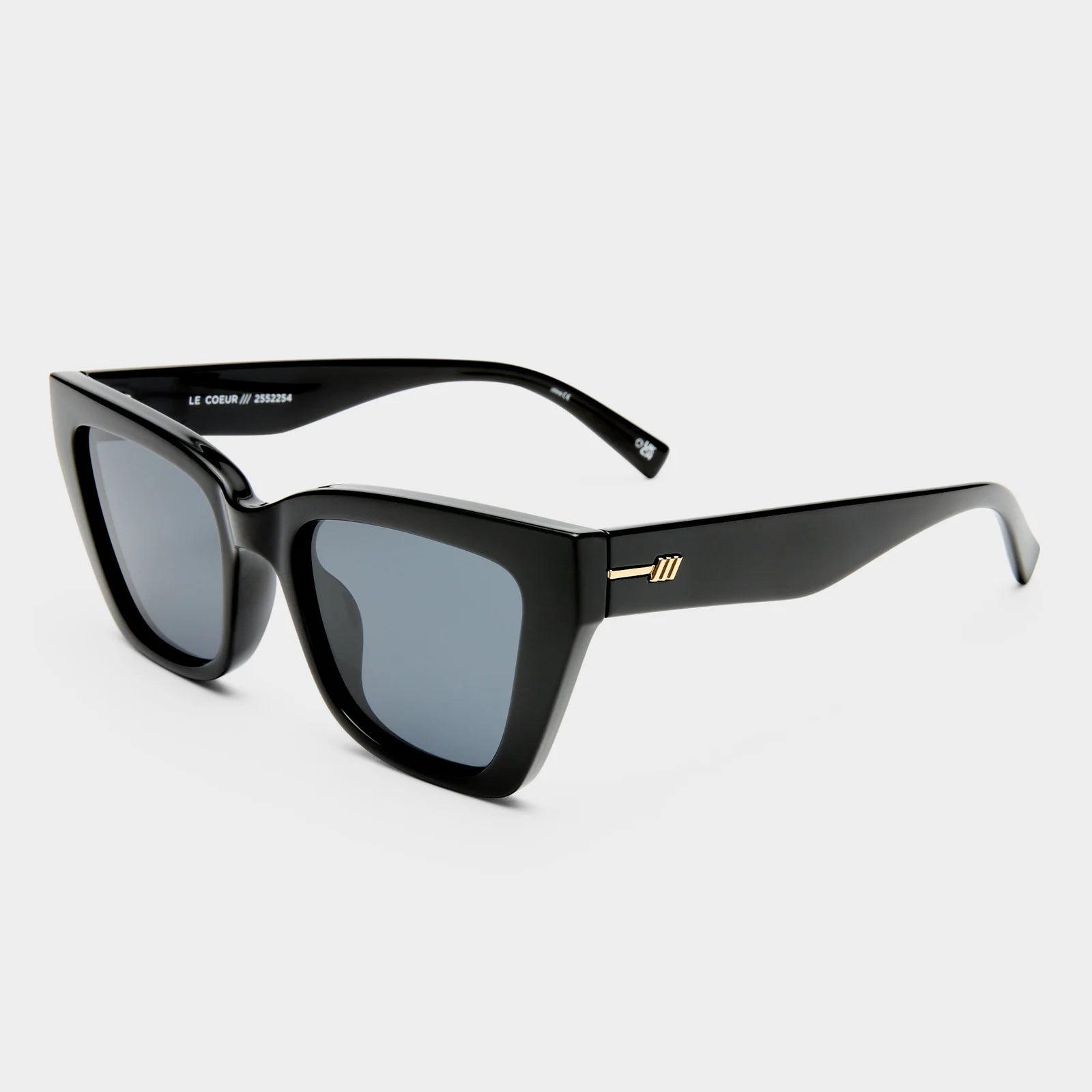 Le Specs LE COEUR LSP2552254 - Black Smoke Mono/Polarized Le Specs LE COEUR LSP2552254 - Black Smoke Mono/Polarized