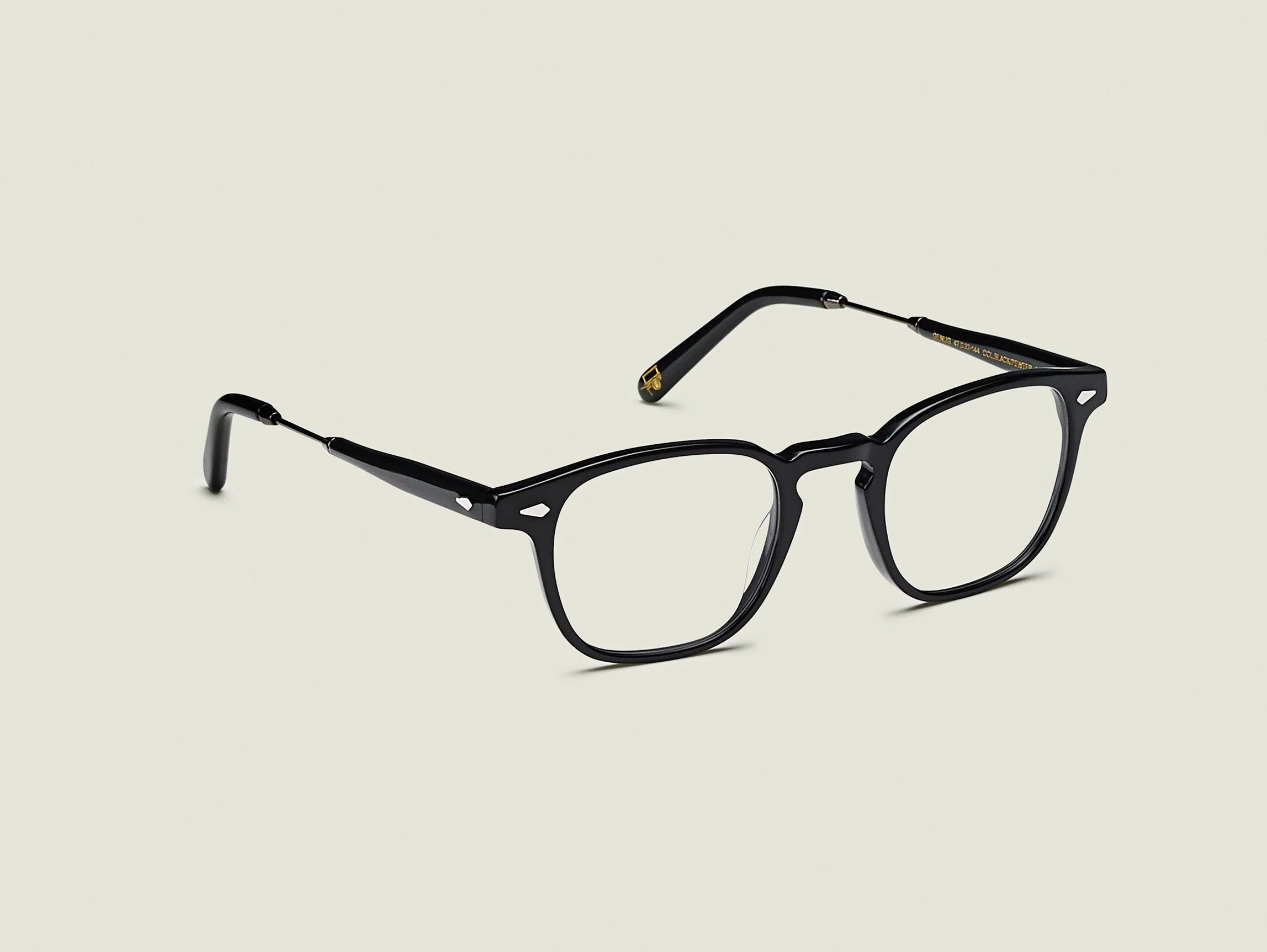 Moscot GENUG 0230-01BLACK/PEWTER 4722 Moscot GENUG 0230-01BLACK/PEWTER 4722