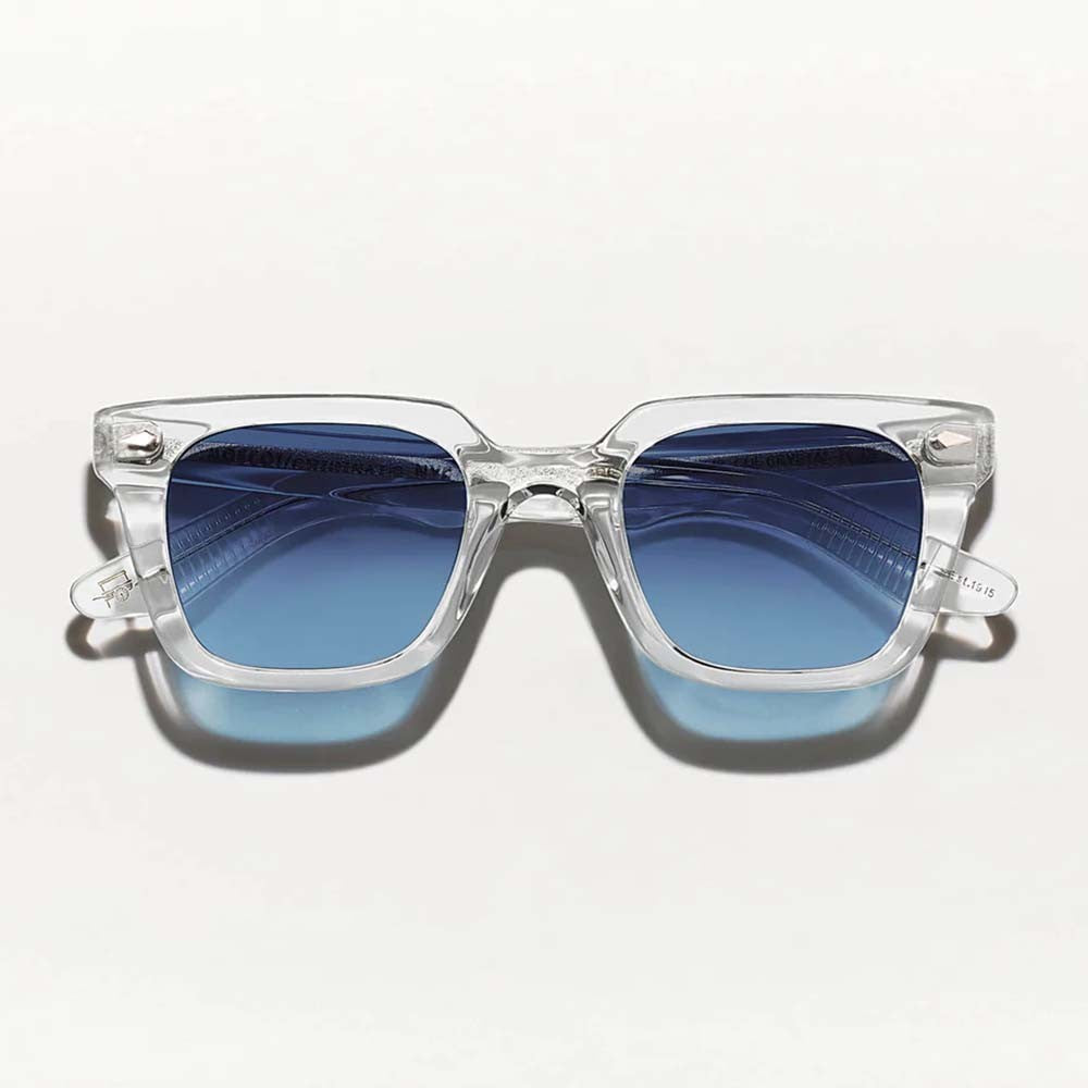 Moscot GROBER SUN 0306-TPCRYSTAL DENIM BLUE LENSES Moscot GROBER SUN 0306-TPCRYSTAL DENIM BLUE LENSES