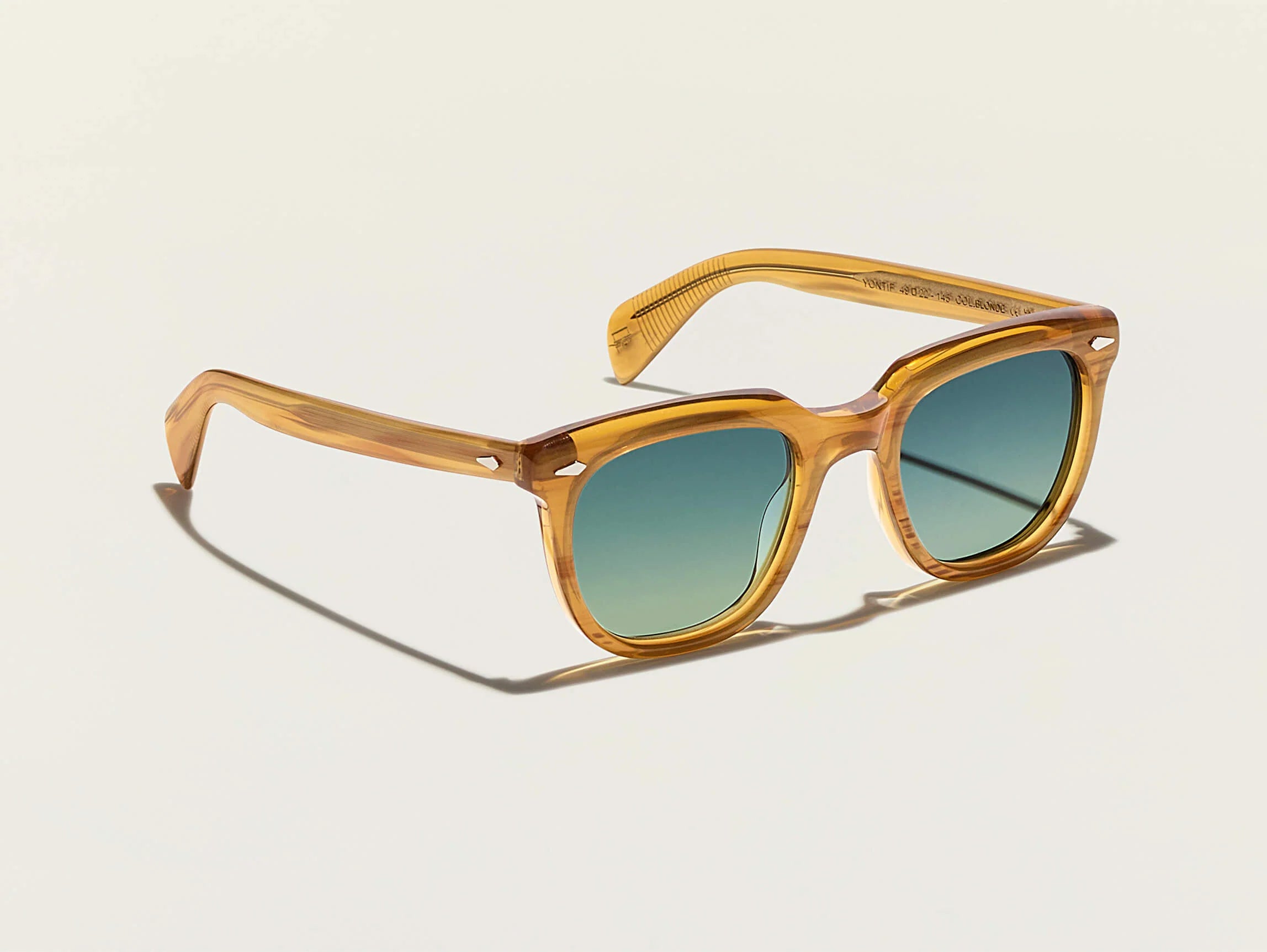 Moscot YONTIF SUN 0208-TABLONDE FOREST WOOD LENSES Moscot YONTIF SUN 0208-TABLONDE FOREST WOOD LENSES
